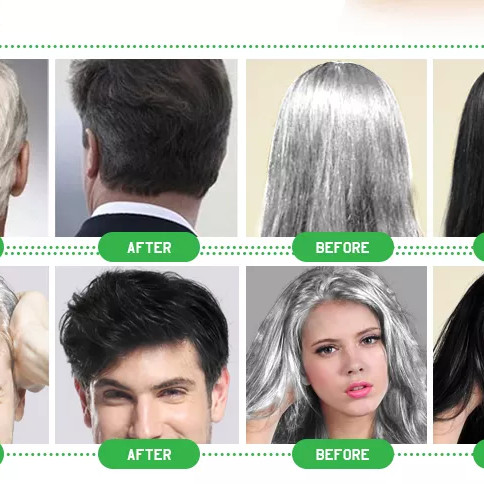 Dexe Fast Repair Black Hair Shampoo 