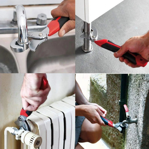 2Pcs Set Multi-Function Universal Wrench