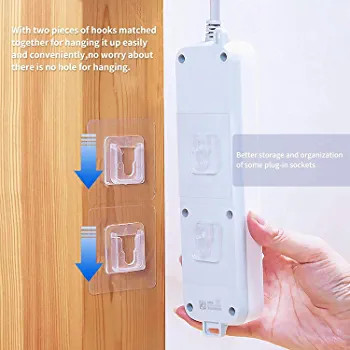 5pcs Powerful Magic Sticker Double-Sided Wall Hooks
