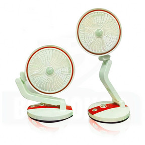 USB Rechargeable Fan With LED Light