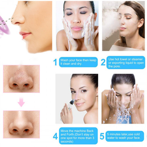 Blackhead Remover Pore Vacuum Electric Acne Comedo Extractor Tool