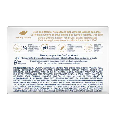 [IMPORTED FROM GERMANY]-Dove Purely Pampering Shea Butter Beauty Bar with Vanilla Scent Soap -135g
