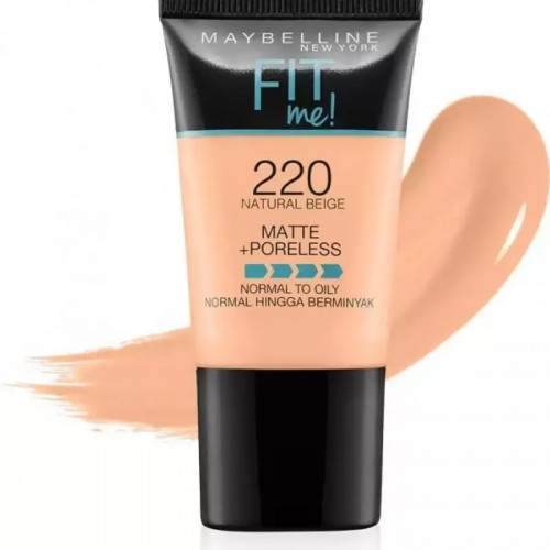 Fit Me- Matte+ Poreless Foundation (Tube 18ml)