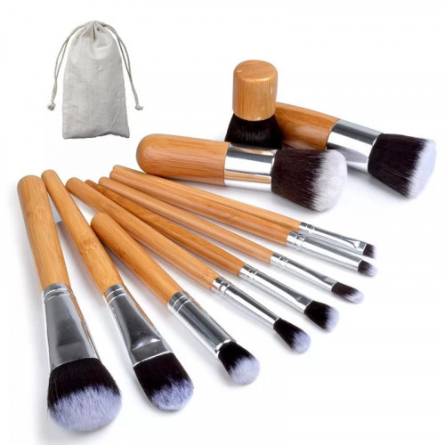 11 Pcs Beauty Makeup Brushes Set 