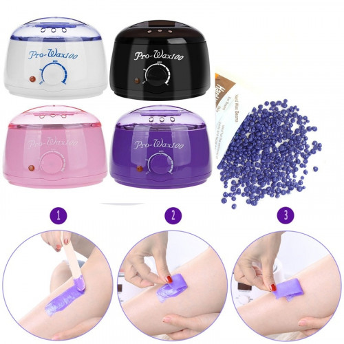 Pro Wax100 Painless Electric Waxing Kit 4 in 1 Set