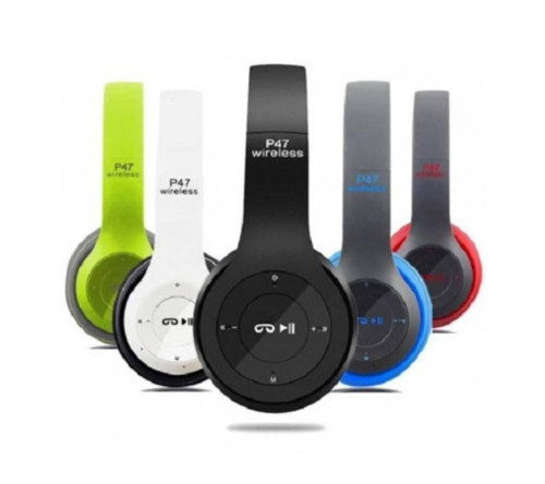 Wireless Bluetooth Headphone With SD Card Slot P47