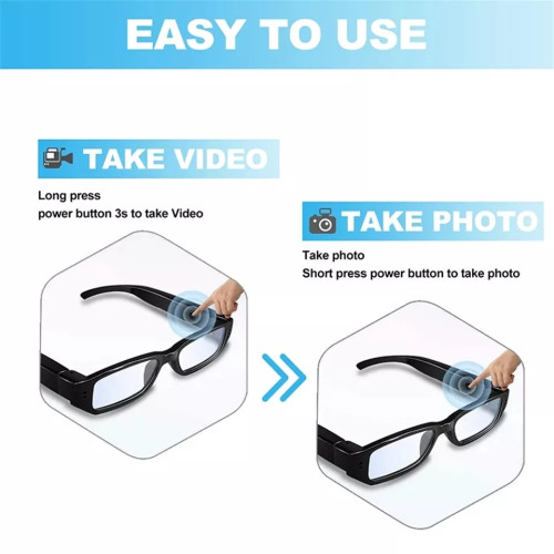 Digital Video Camera Eyewear Glasses