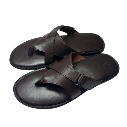 Men's Leather Sandals Chocolate (T-SS0821-M02-SCR040-1)