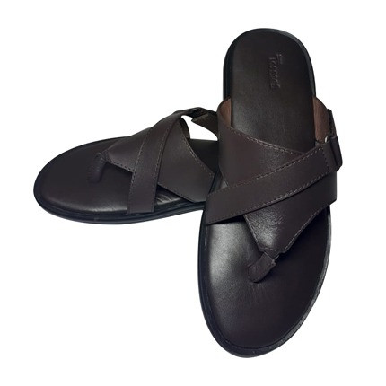 Men's Leather Sandals Chocolate (T-SS0821-M02-SCR040-1)