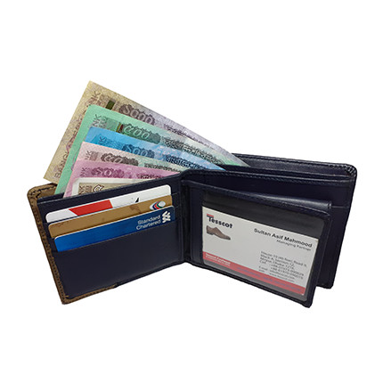 Genuine Leather Wallet For Men's (T-SS0421-M04-SPD020)