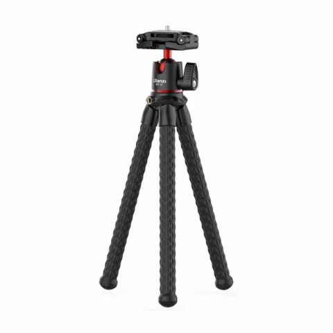 Ulanzi MT-11 Octopus Tripod 2 In 1 For DSLR Camera Smartphone Magic Arm W 1/4 Screw Detachable Ballhead Hot Shoe Phone Clip