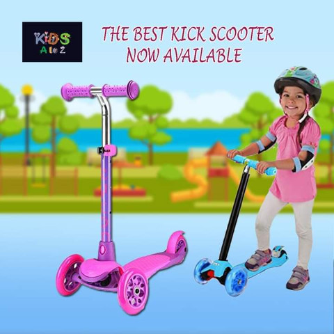 Multi-Function 3 Wheels Kids Scooter