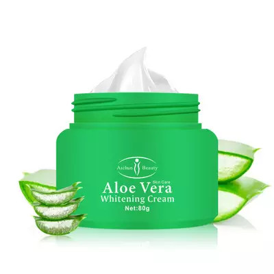 Aichun Beauty Skin Care Natural Moisturizing Nourishing Anti Spot Whitening Foundation Aloe Vera Face Cream