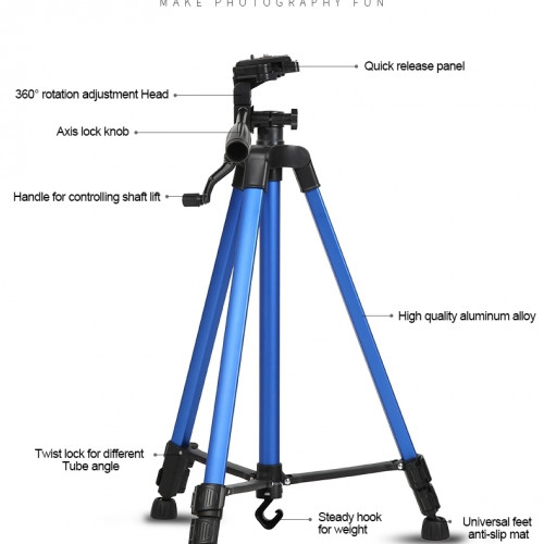 3366 Camera Tripod with Carry Bag, Tripod Stand