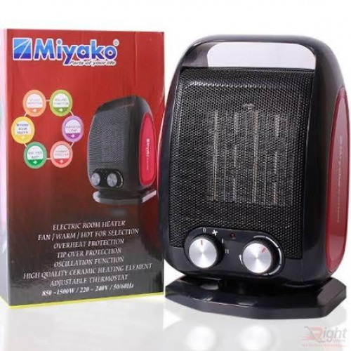 Miyako Remote Control Portable Room Heater