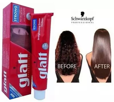 Glatt Professional Hair Straightener Cream - 109gm