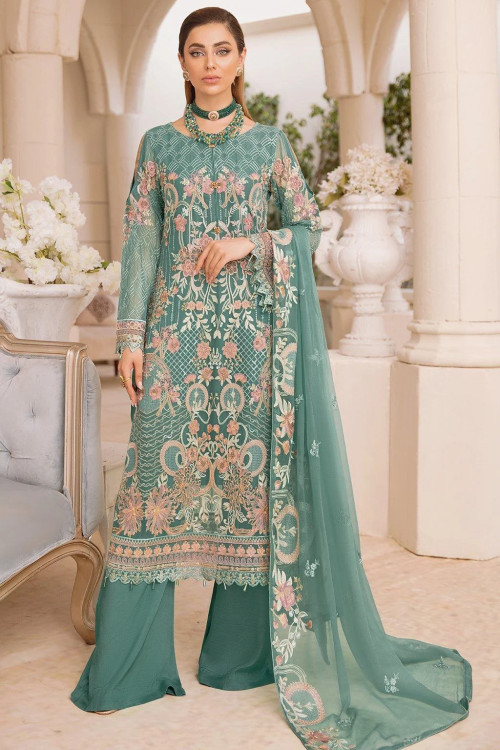 Ramsha Chevron Salwar Suits