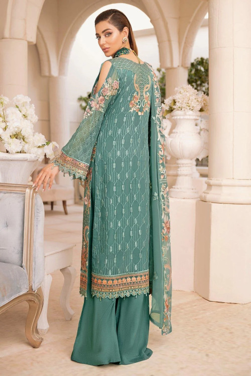 Ramsha Chevron Salwar Suits