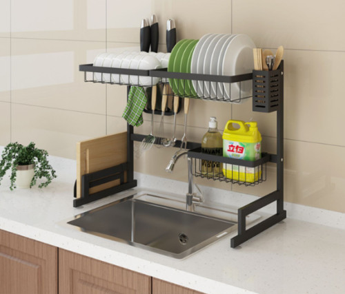 Kitchen Dish Rack Over Sink – 2 Tier
