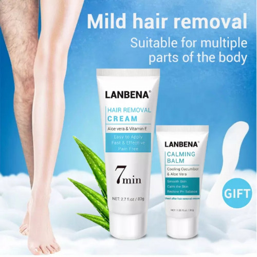 LANBENA Hair Removal Cream Whitening Painless Hair Remover Creams 