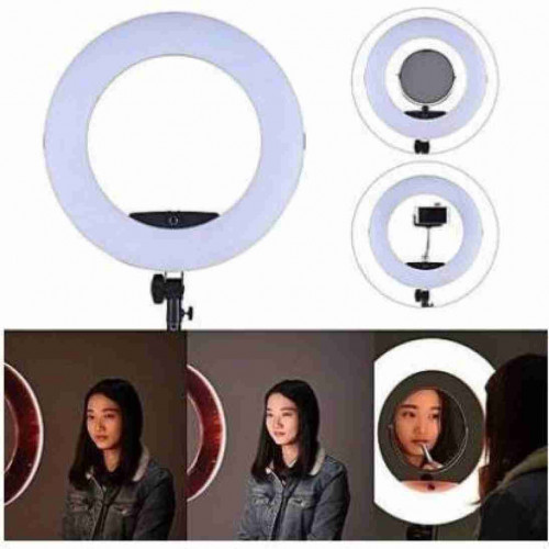 Selfie Ring Light with Tripod 12 Inch Ring Lamp With Light Stand Photo Video Camera Phone Fill Ringlight for Cell Phone for Makeup