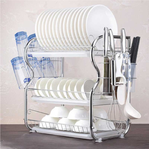 3 Layer Dish Drainer