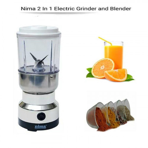 Nima 2 in 1 Electric Spice Grinder & Juicer – Silver good quality