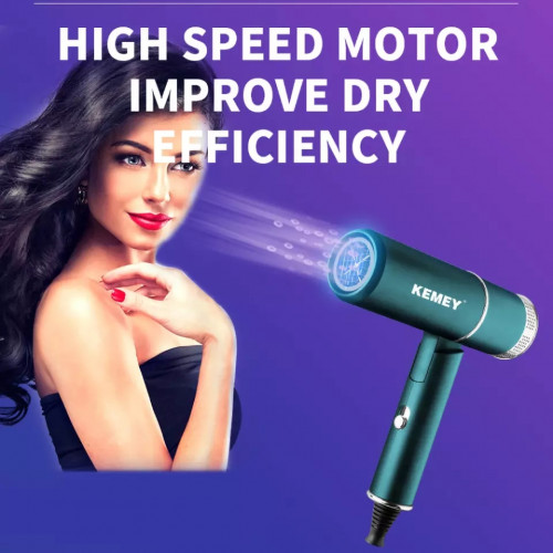 Kemei KM-9825 Foldable Hair Dryer