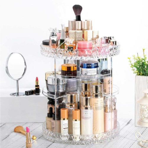 360 Rotation Cosmetic Organizer