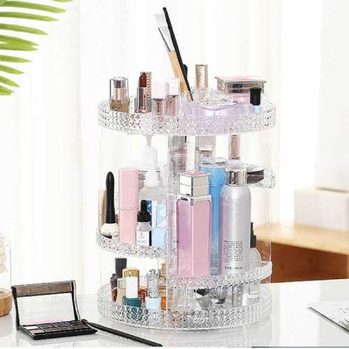 360 Rotation Cosmetic Organizer