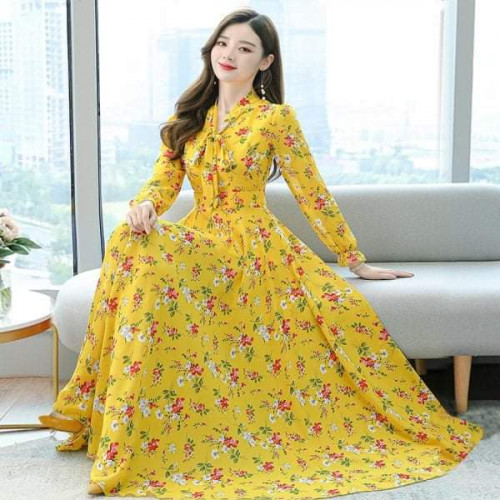 China Lily Cotton Fabric With Digital Printed Readymade Kurtis 