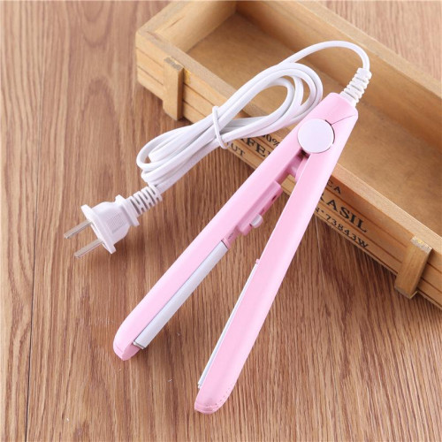 Mini Portable Travel Iron Hair Straightener & Curler