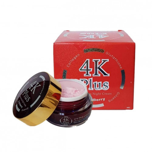 4K Plus 5X Whitening Night Cream- Goji Berry