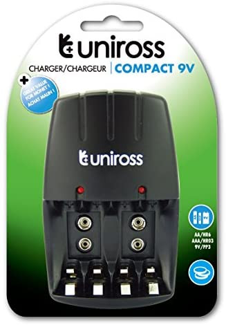 Uniross Compact 9V Wall Charger