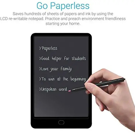 LCD Writing Pad for Paperless Memo Digital Tablet/Notepad/Stylus Drawing Erase Button and
