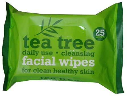 Tea Tree Facial Wipes - 25pcs