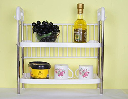 Two Layers Kitchen Storage Rack 