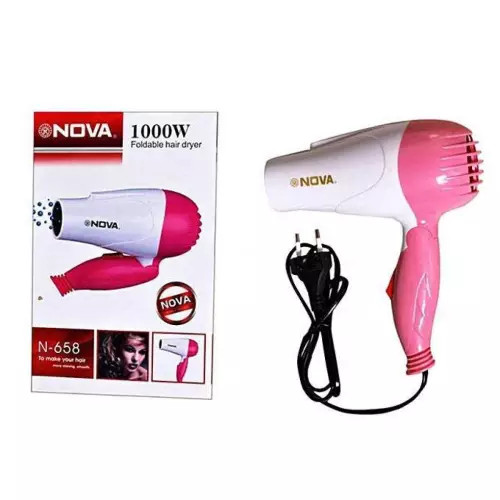 Nova 1000 Watt Foldable Hair Dryer