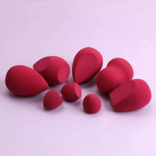 MAANGE 8 PCS/Box Makeup Foundation Sponges Wet Dry Dual Use Makeup Concealer Puff Beauty Makeup Cosmetic Tool