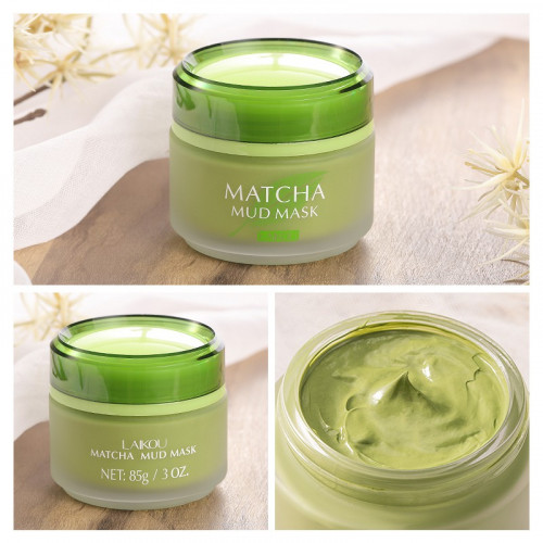 Laiko Matcha Mud Face Treatment Mask 85g Clean pores Mask for the Face Moisturizing