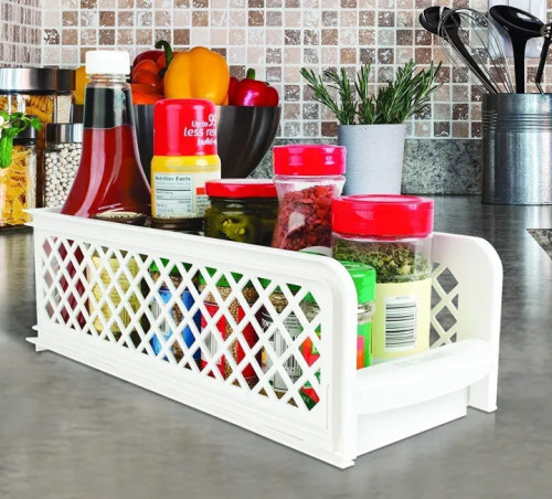 Portable 2 Tier Basket Drawers