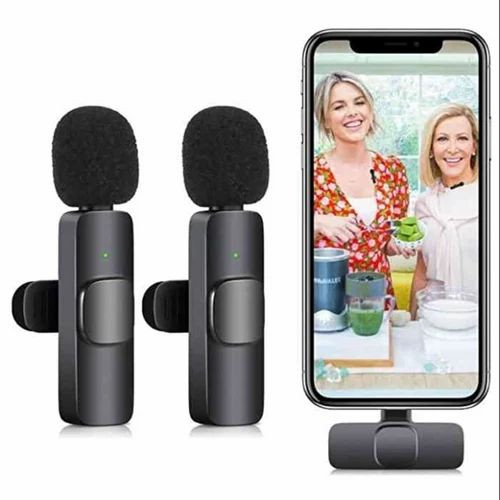 K9 Double Wireless Microphone 2 In 1