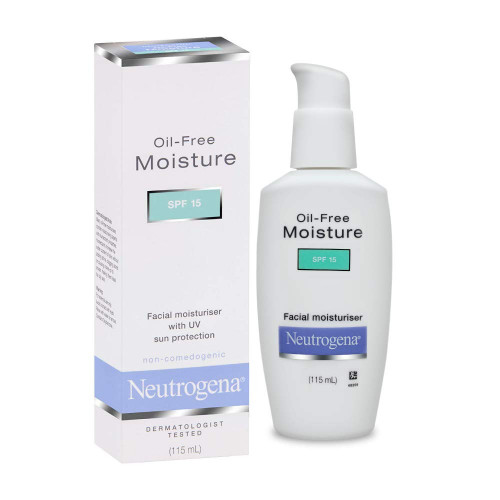Neutrogena Oil Free Face Moisture SPF 15 For Normal To Oily Skin, 115ml