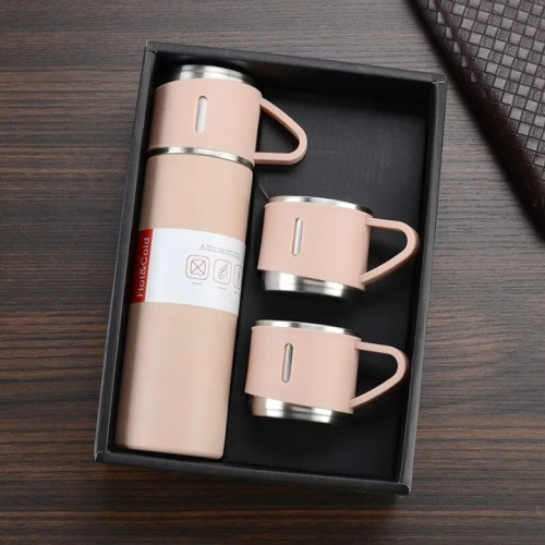 Stainless Steel Vacuum Flask Set