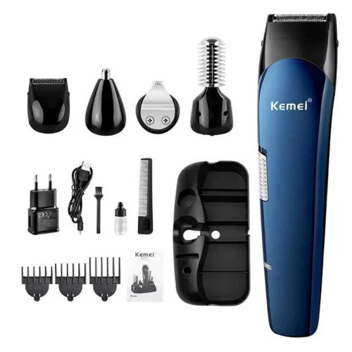 Kemei KM-550 8 IN 1 FULL CARE Rechargeable Hair Clipper