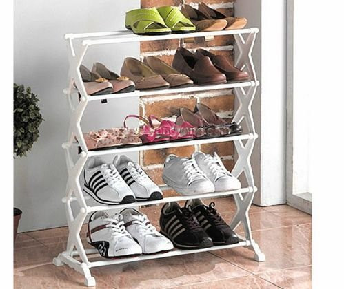 5 Tiers Stackable Shoe Rack