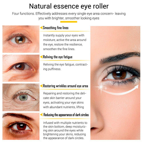 LANBENA Peptide Wrinkle Eye Serum Anti-Puffiness Dark Circle Anti-Aging Moisturizing Eye Care 