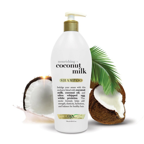 OGX Nourishing Coconut Milk Shampoo- 750ml