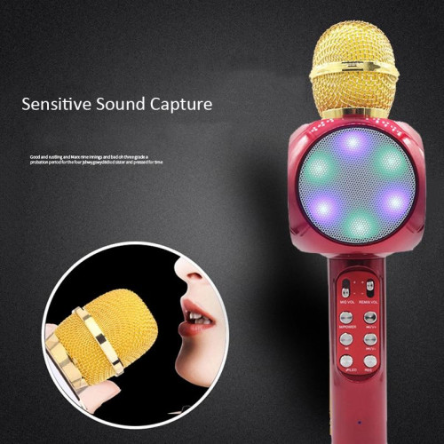 Wster WS-1816 Wireless Karaoke Microphone with Speaker