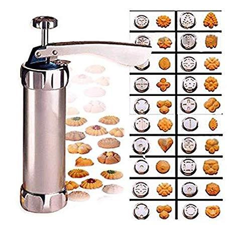 Chip Cookie Making Press Machine Biscuit Maker Cake Making Decorating Gun Kitchen Tools Set